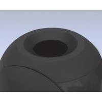 Урна с поворотной крышкой 40л 821340 Eurogold Урна с поворотной крышкой 40л 821340 Eurogold