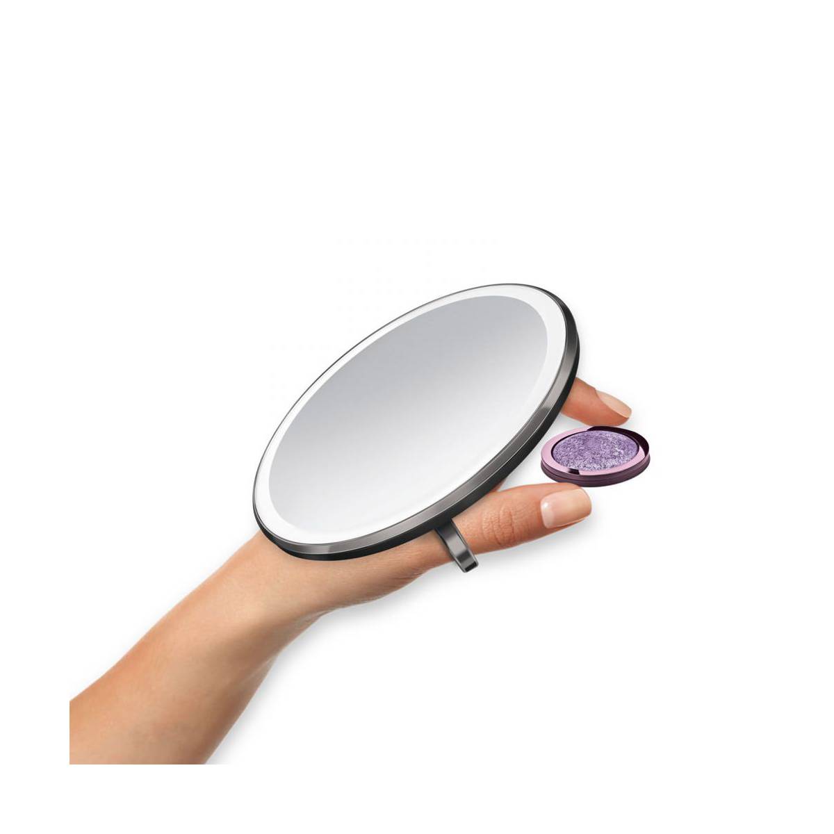 Зеркало сенсорное круглое 10 см Compact