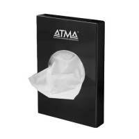 Держатель пакетов гигиенических черный