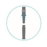 З'єднувач Lampo для рукоятки 23мм