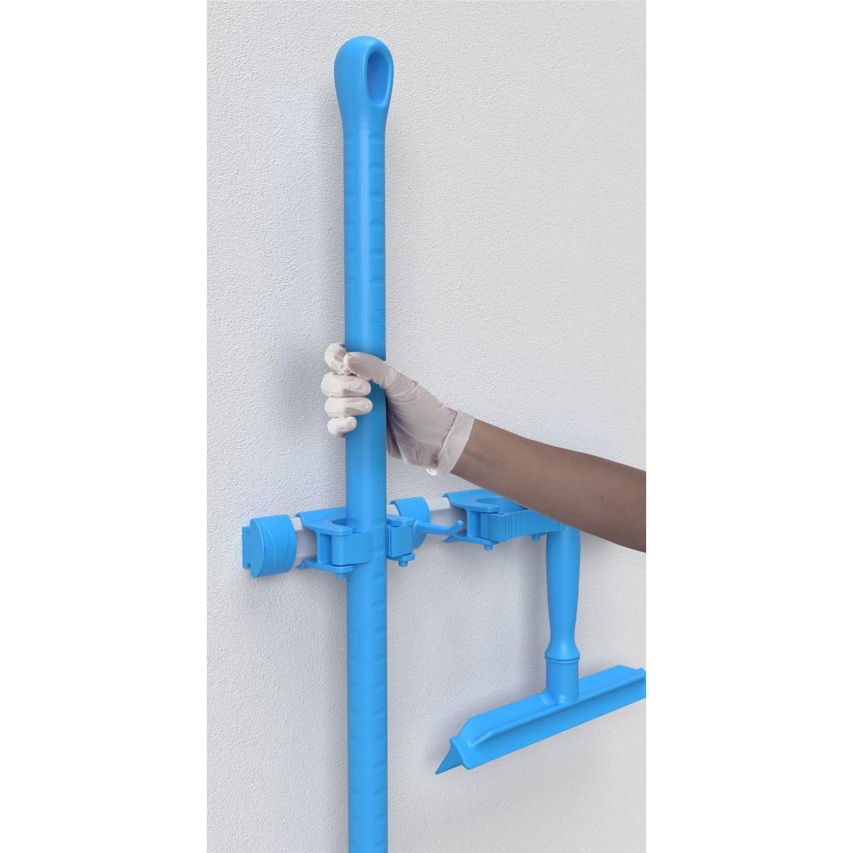 Держатель инвентаря 2+1 30см зелёный