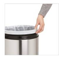 Мешки для мусора плотные с завязками 50-65л SIMPLEHUMAN