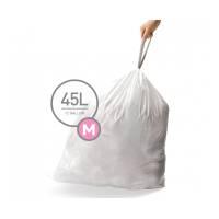 Мішки для сміття щільні із зав'язками 45л SIMPLEHUMAN