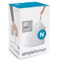 Мешки для мусора плотные с завязками 45-50л SIMPLEHUMAN