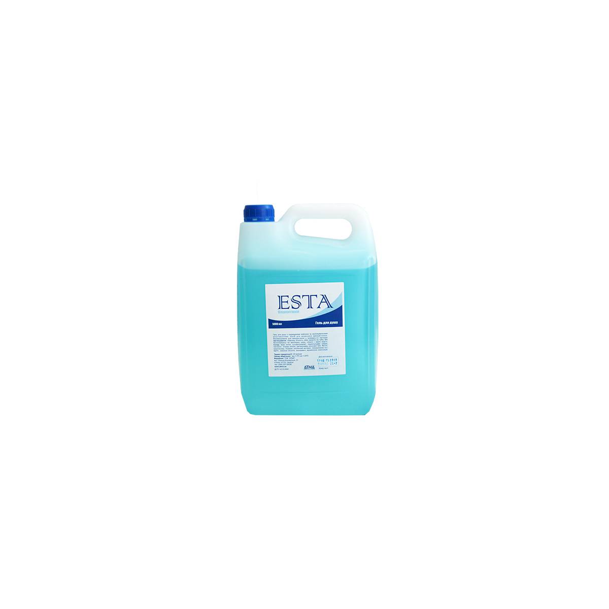 Гель для душу ESTA PLUS блакитний 5л