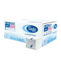 Папір туалетний в пачці BASIC B301 Tischa Papier