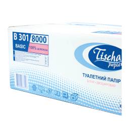 Папір туалетний в пачці BASIC B301 Tischa Papier 2