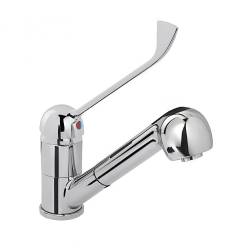 Змішувач з ліктьовим важелем і витяжним душем R0201020206 Monolith