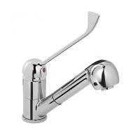 Змішувач з ліктьовим важелем і витяжним душем R0201020206 Monolith