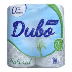 Туалетная бумага целлюлозная на гильзе "Чудо Premio" Natural (Упаковка 4 шт) 51515 ТОВ «Картонно-паперова компанія»