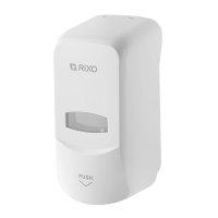 Дозатор жидкого мыла 600 мл Rixo Grande S368W