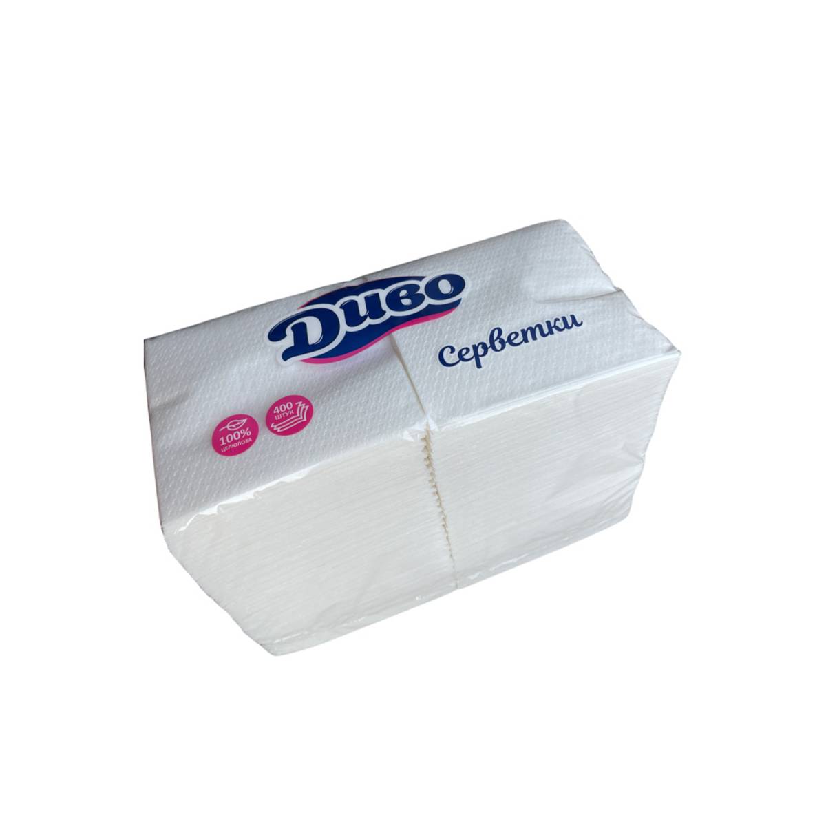 Салфетки "ДИВО" 400 листов (15 упаковок) 51429 Київський картонно-паперовий комбінат
