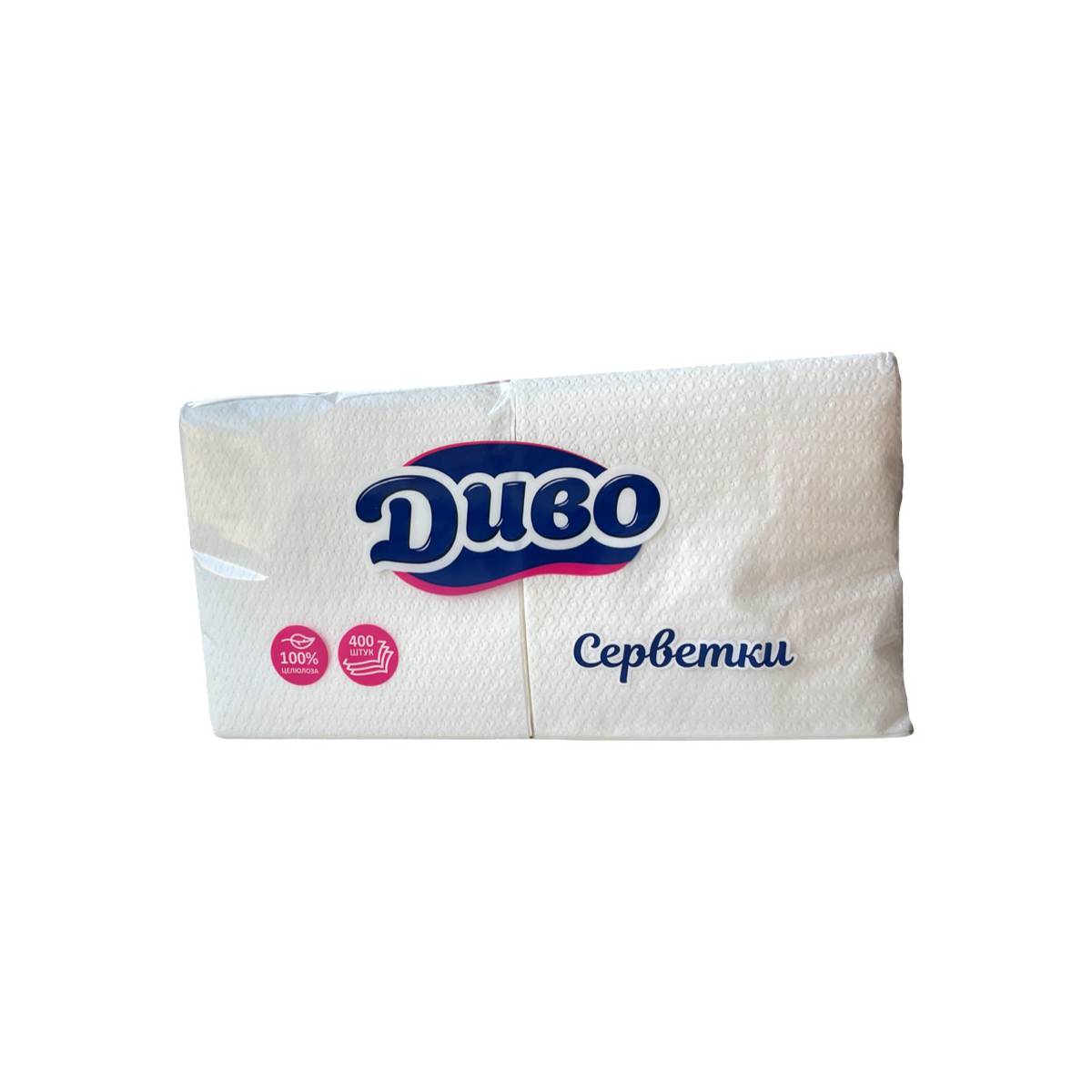 Серветки “ДИВО” 400 листів (15 упаковок) 51429 Київський картонно-паперовий комбінат