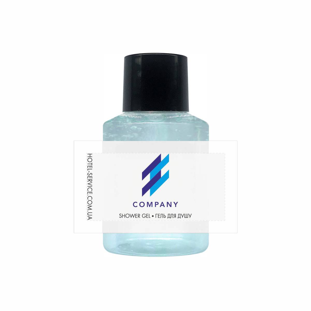 Гель для душу 30 мл з логотипом замовника на...