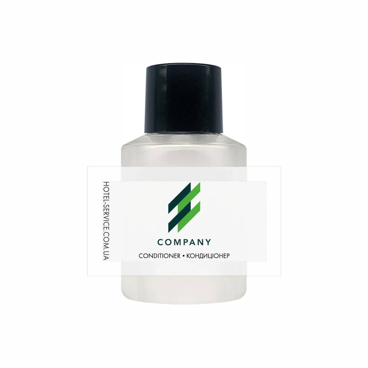 Кондиціонер для волосся 30 мл з логотипом замовника на паперовій етикетці N-CR30LP