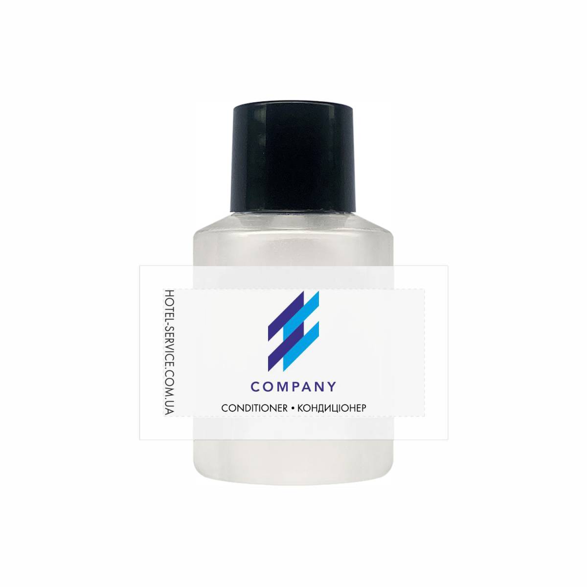 Кондиціонер для волосся 30 мл з логотипом замовника на паперовій етикетці N-CR30LP