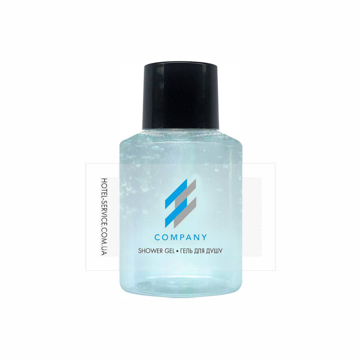 Гель для душа 30 мл с логотипом заказчика на прозрачной пленке N-SG25LF