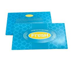 Серветки косметичні “FRESH soft” в бірюзовій коробці (18 упаковок) 51065 ДК Систем