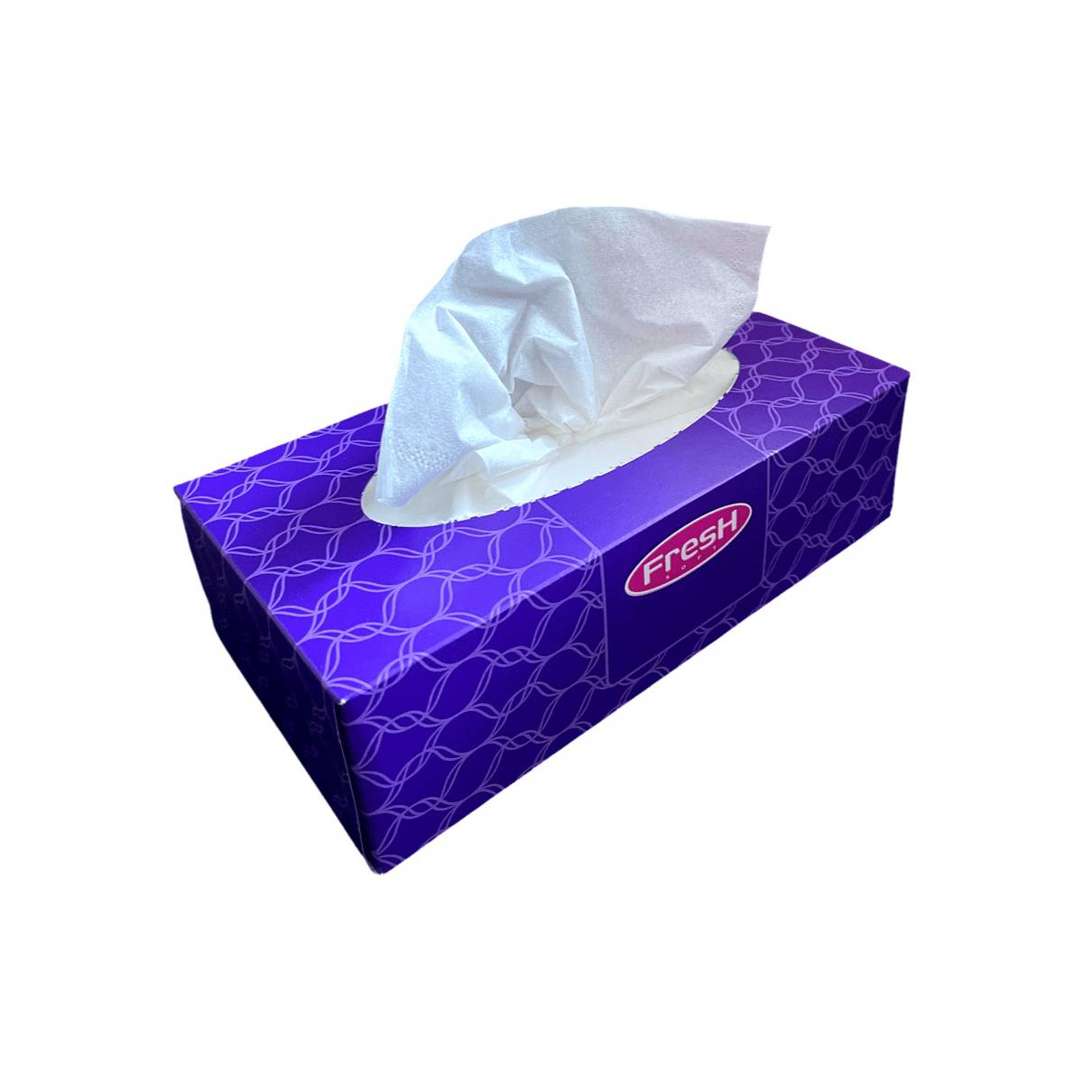 Серветки косметичні “FRESH soft” в фіолетовій коробці (18 упаковок) 51066 ДК Систем