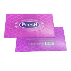 Серветки косметичні “FRESH soft” в фіолетовій коробці (18 упаковок) 51067 ДК Систем 2
