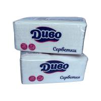 Салфетки столовые "Диво" 50 листов (80 упаковок) 51404 Київський картонно-паперовий комбінат