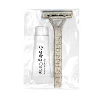 Набор для бритья с логотипом, коробочка c полной печатью и ламинацией