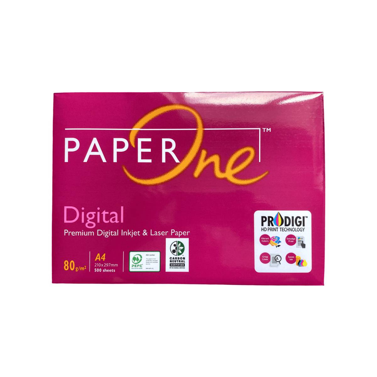 Папір офісний Клас: А “PAPERONE DIGITAL” А4, 80 грам
