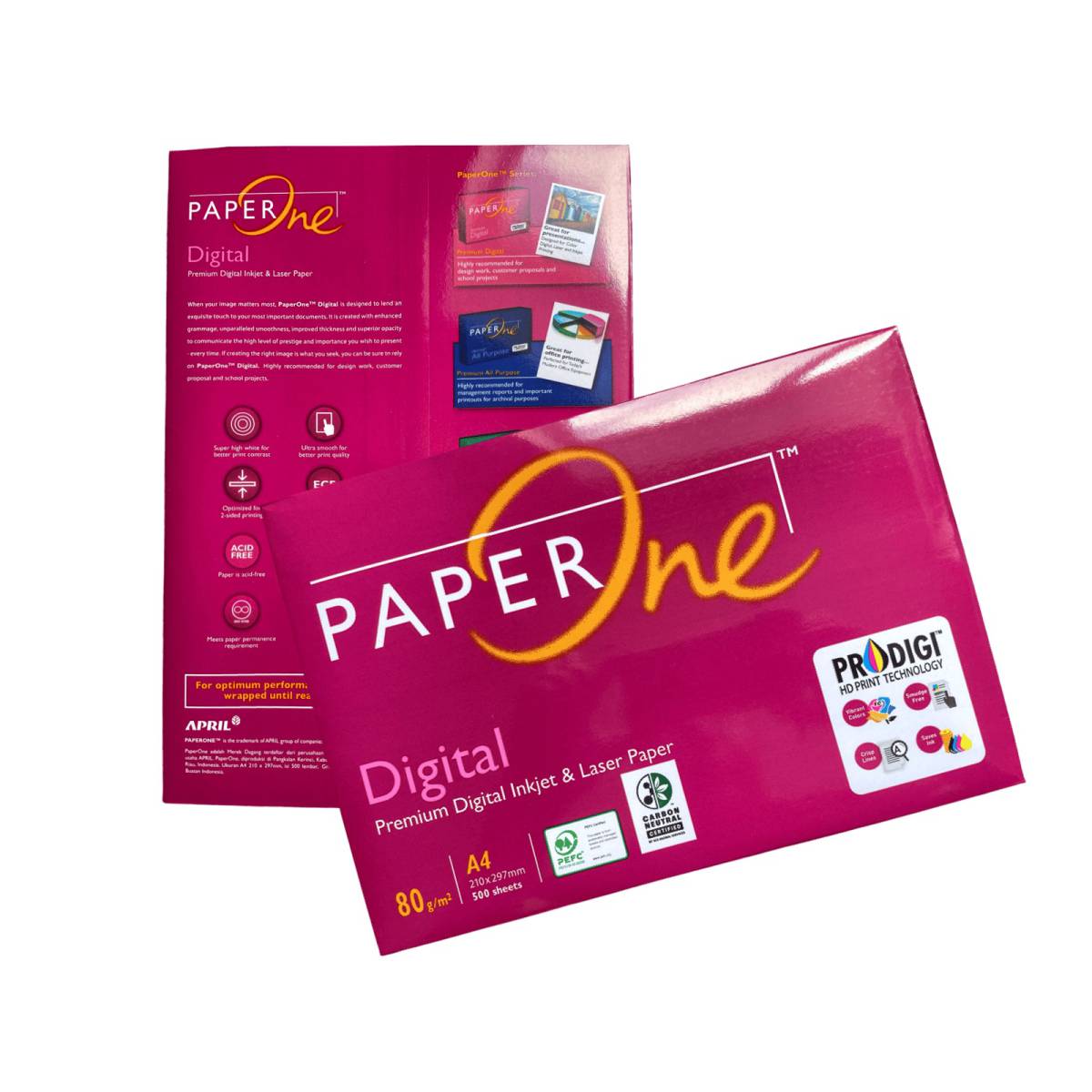 Папір офісний Клас: А “PAPERONE DIGITAL” А4, 80...