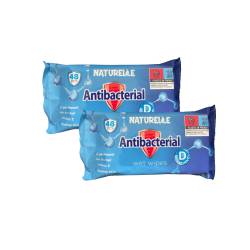 Серветки вологі “NATURELLE” антибактеріальні, D-pantenol (24 упаковки) 50961 ТОВ Санвіта Груп