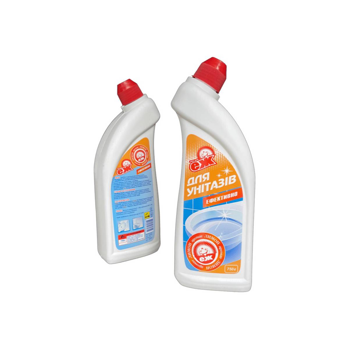 Гель для унитазов «Їжак» Лимон 750 гр (15 шт)