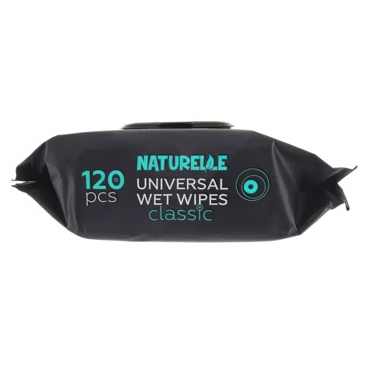 Серветки вологі NATURELLЕ Classic універсальні чорні (8 упаковок) 51424 ТОВ Санвіта Груп