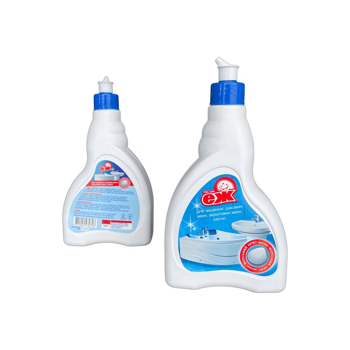 Гель для чистки ванн "Їжак" Морской бриз 500 гр...