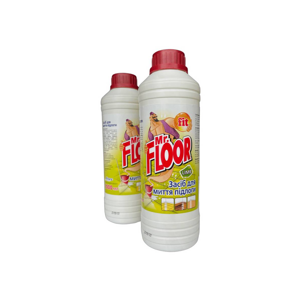 Миючий засіб для підлоги “FIT” Лайм 1 л (9 шт)