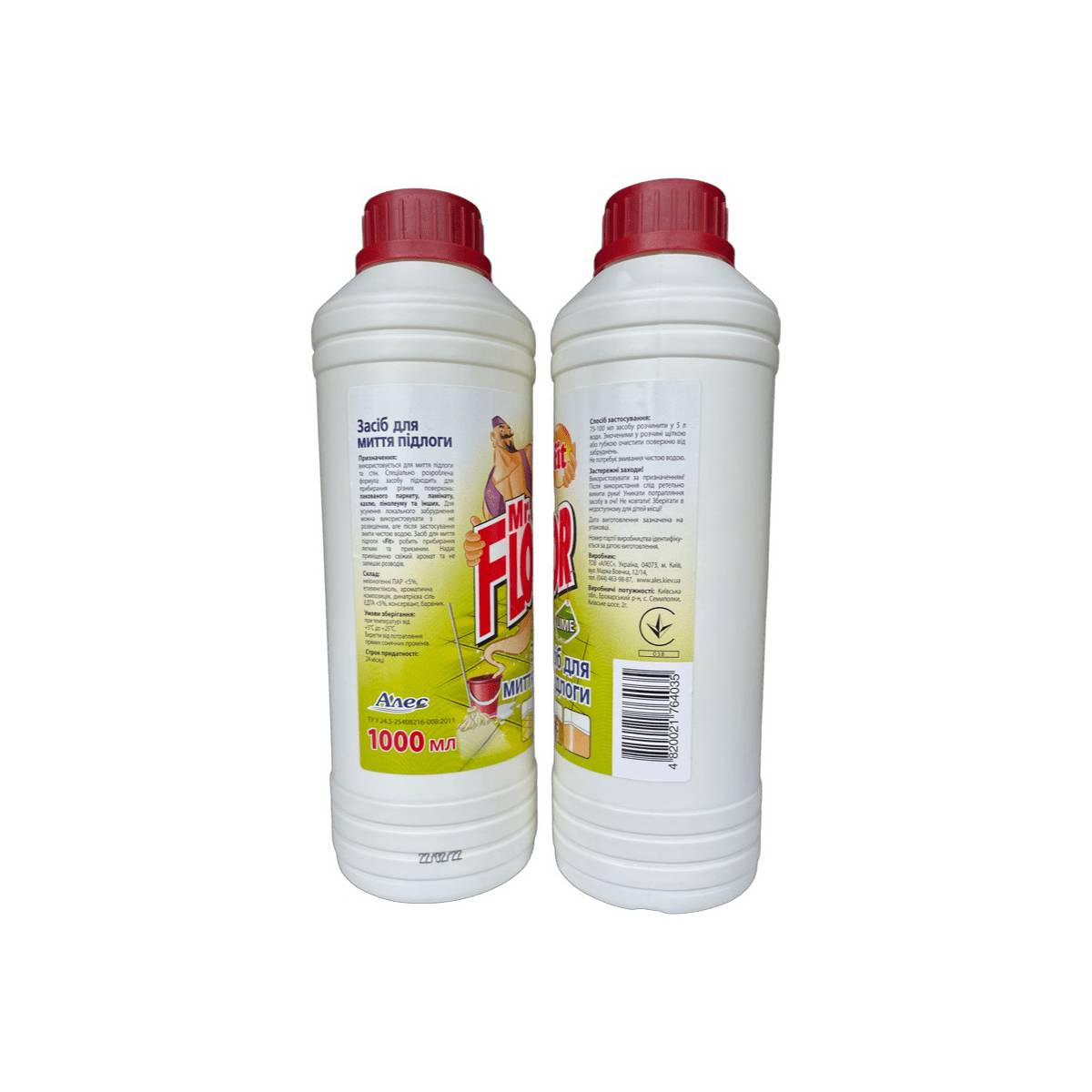 Миючий засіб для підлоги “FIT” Лайм 1 л (9 шт)