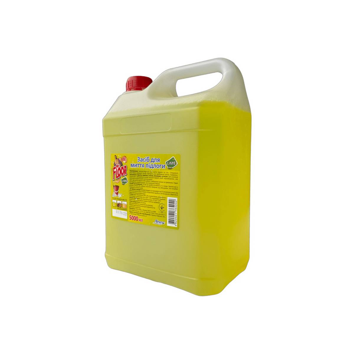 Моющее напольное средство “FIT” Лайм 5 л