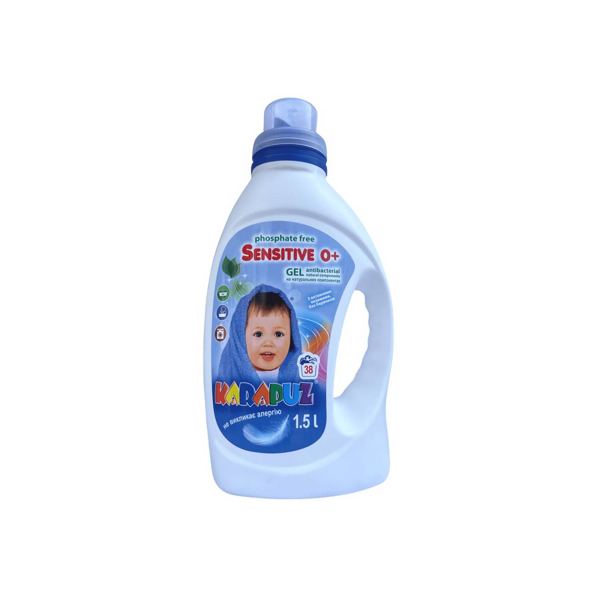 Гель для прання дитячої білизни «Карапуз» Sensitive – 1,5 л. (8 штук)