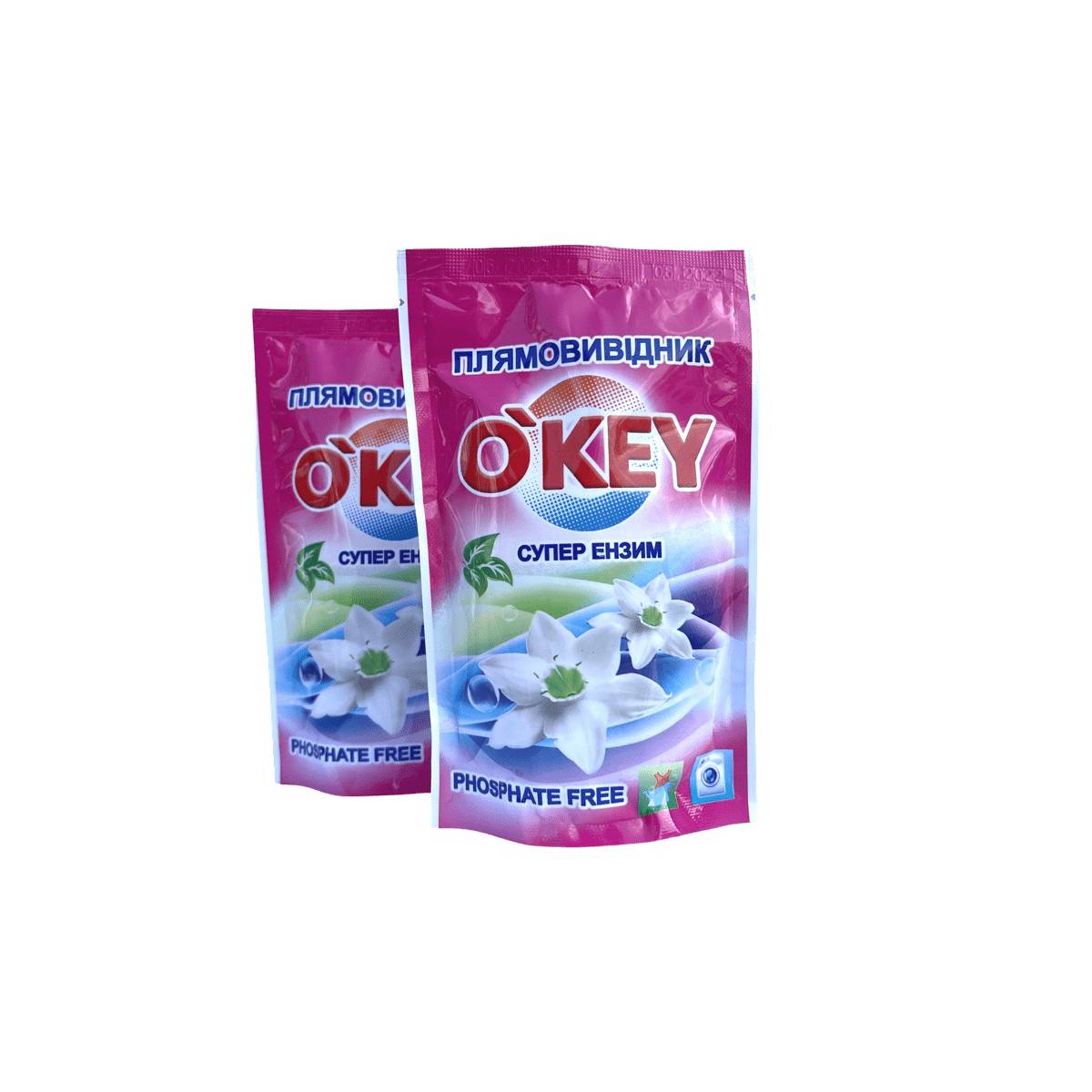 Плямовивідник «O`KEY» супер ензим (40 штук)
