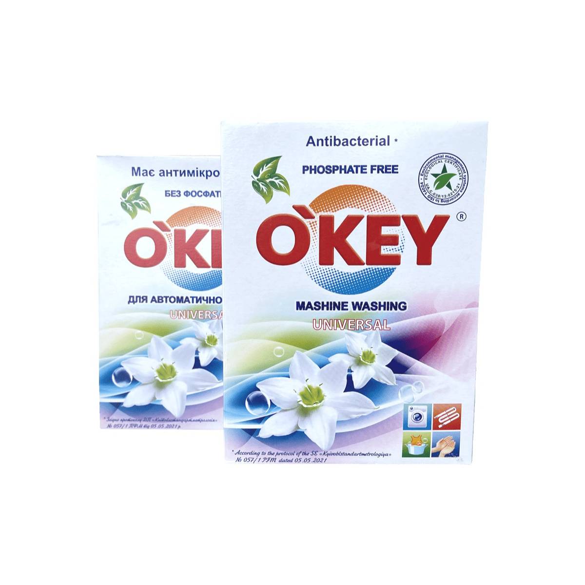 Пральний порошок «O'KEY» Universal автомат 400 гр 50550 ТОВ "Карапуз"