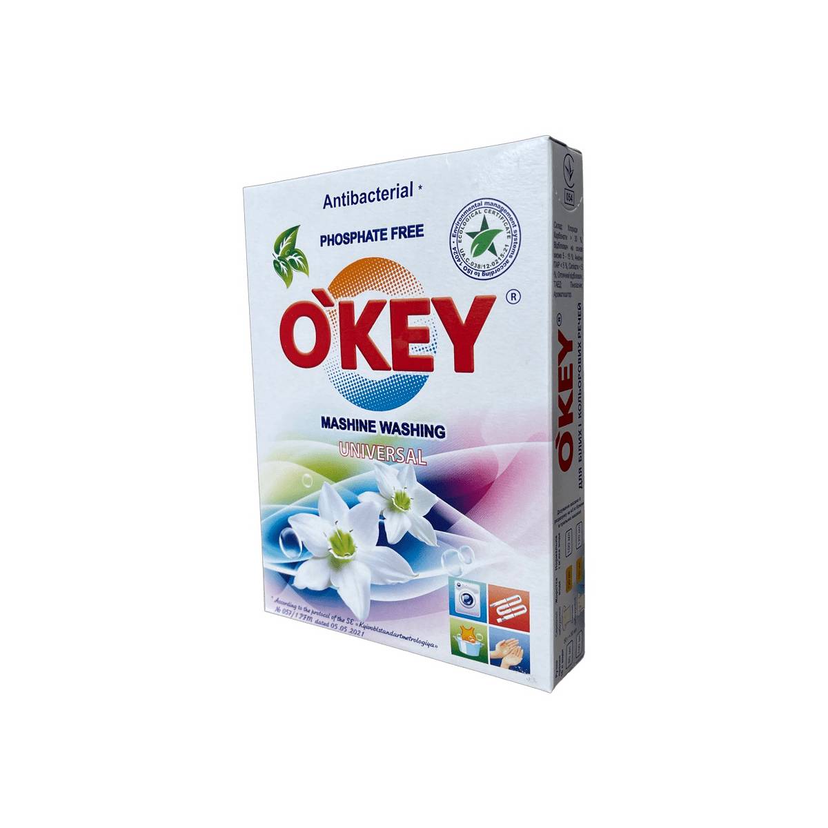 Пральний порошок «O'KEY» Universal автомат 400 гр 50550 ТОВ "Карапуз"