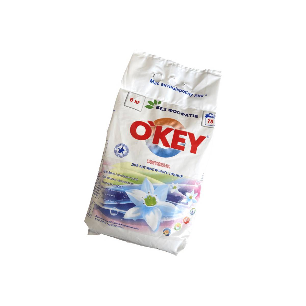 Пральний порошок O'KEY Universal автомат 6 кг