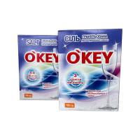 Сіль для посудомийних машин O'KEY 700 гр (10 упаковок)