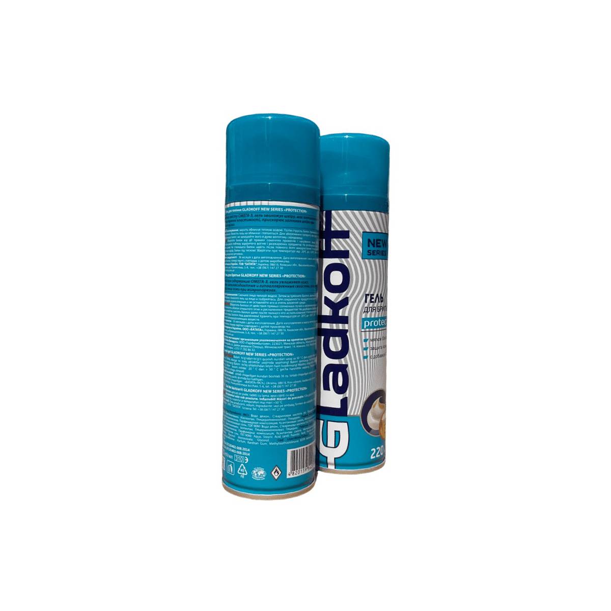 Гель для голення Gladkoff MENTHOL 220 мл