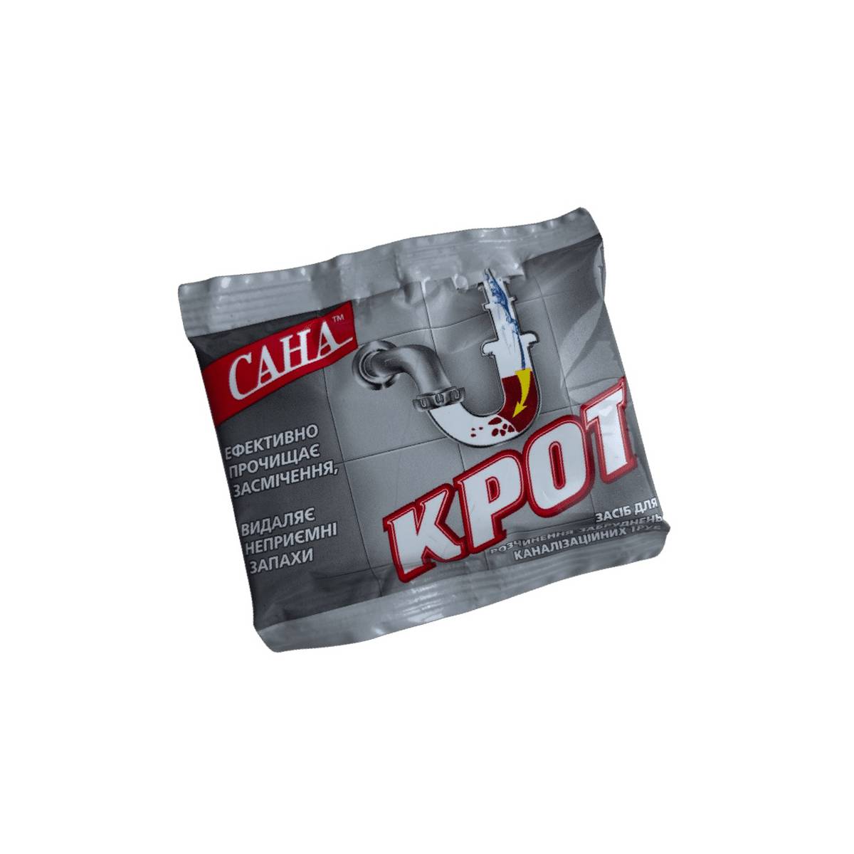 Средство для раствора загрязнений – 70 г. КРОТ...