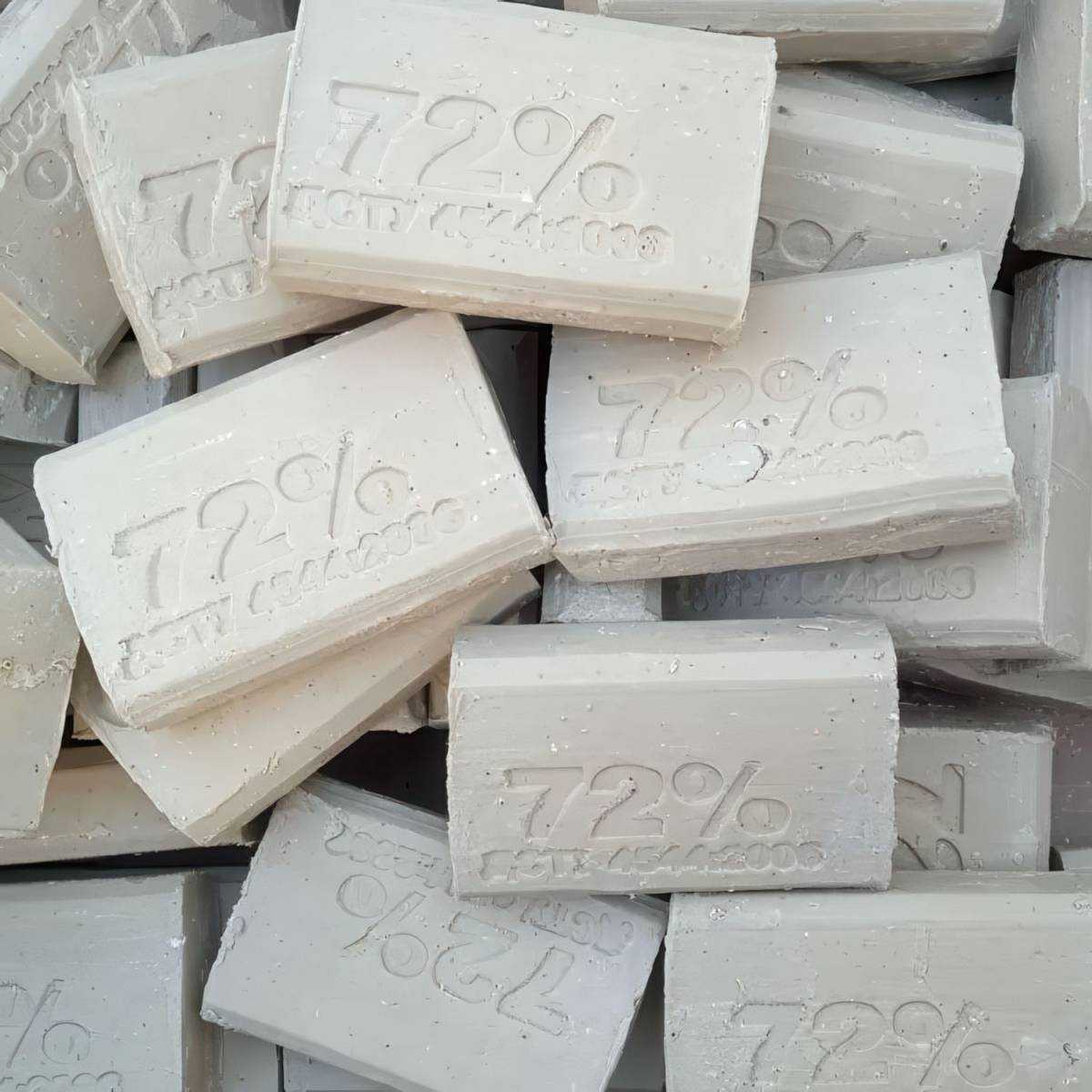 Хозяйственное мыло 72% "ALVEL" с каолином (78 штук) 51607 ALVEL