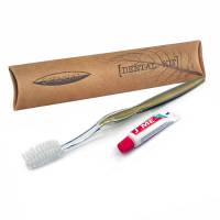 Зубний набір Botanika, ECO щітка та паста 5 гр.