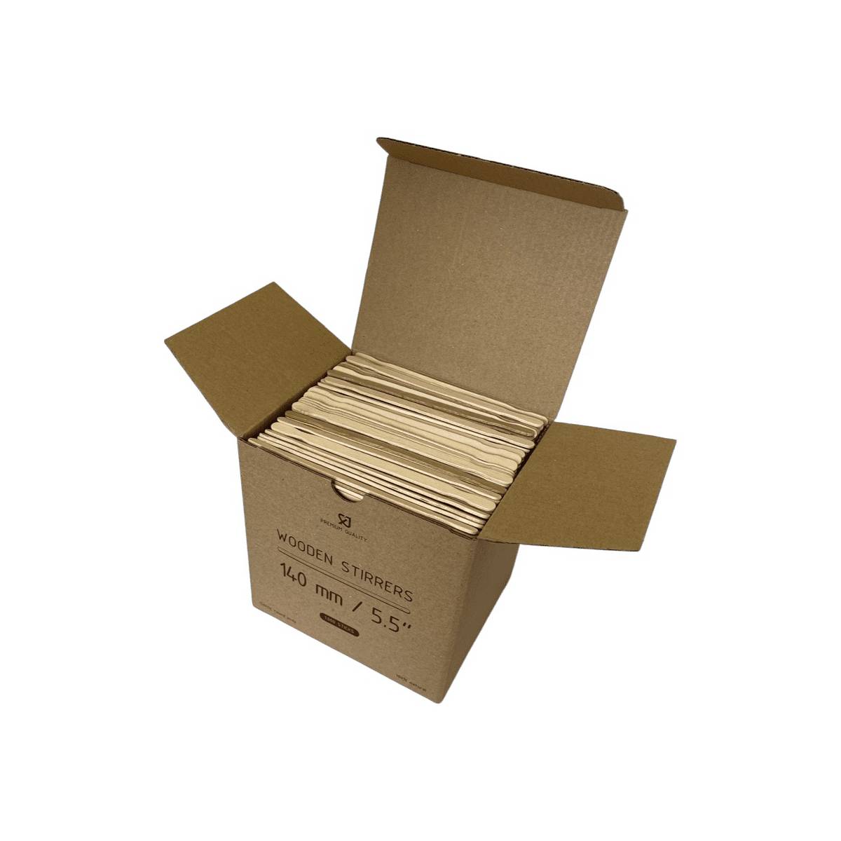 Дерев’яні палички для гарячих напоїв 1000 шт (8...