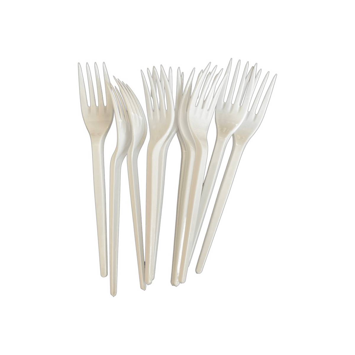 Комплект Вилок пластик 10 шт (500 упаковок)