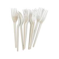 Комплект Вилок пластик 10 шт (500 упаковок)