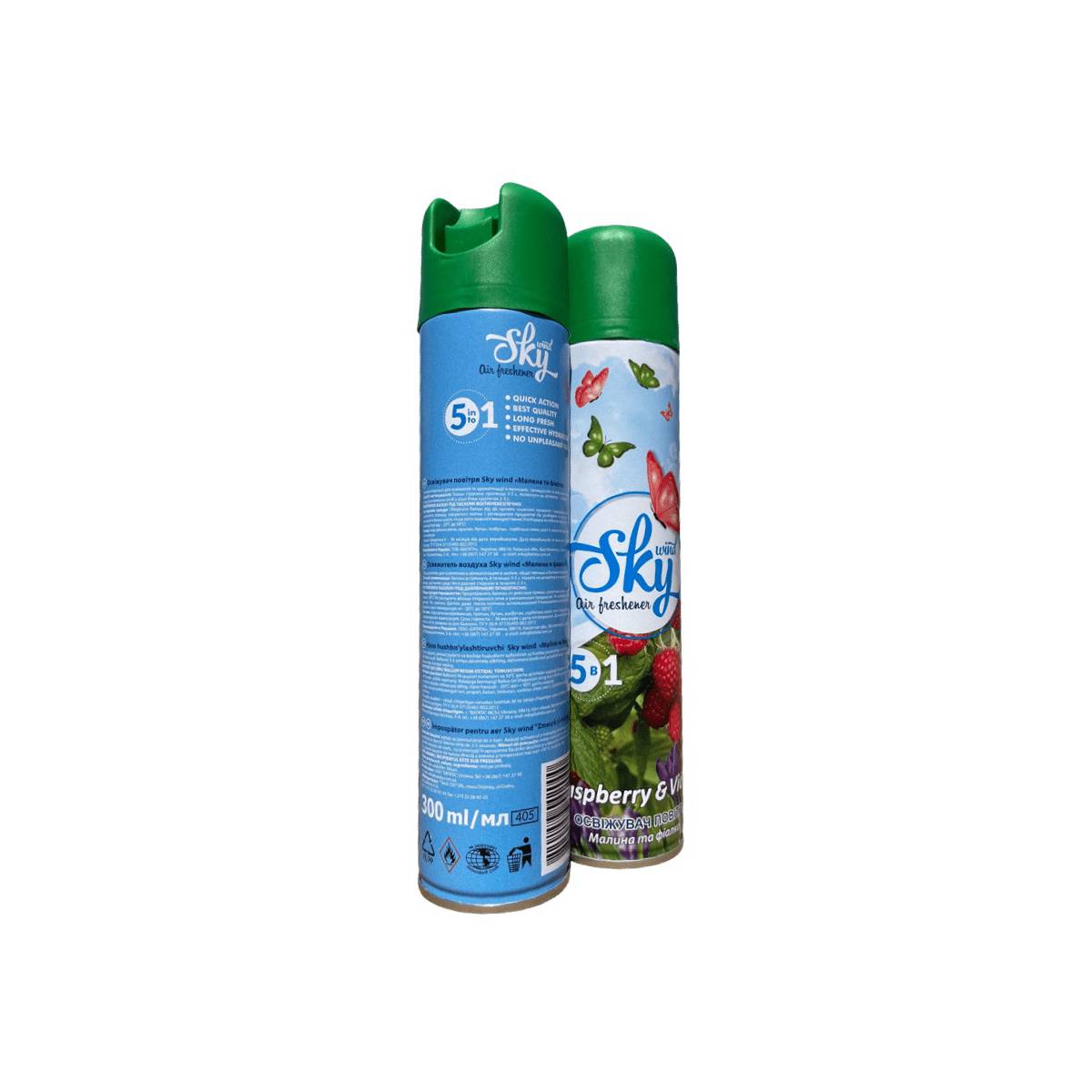 Освежитель воздуха SKY wind Малина и фиалка 300 мл