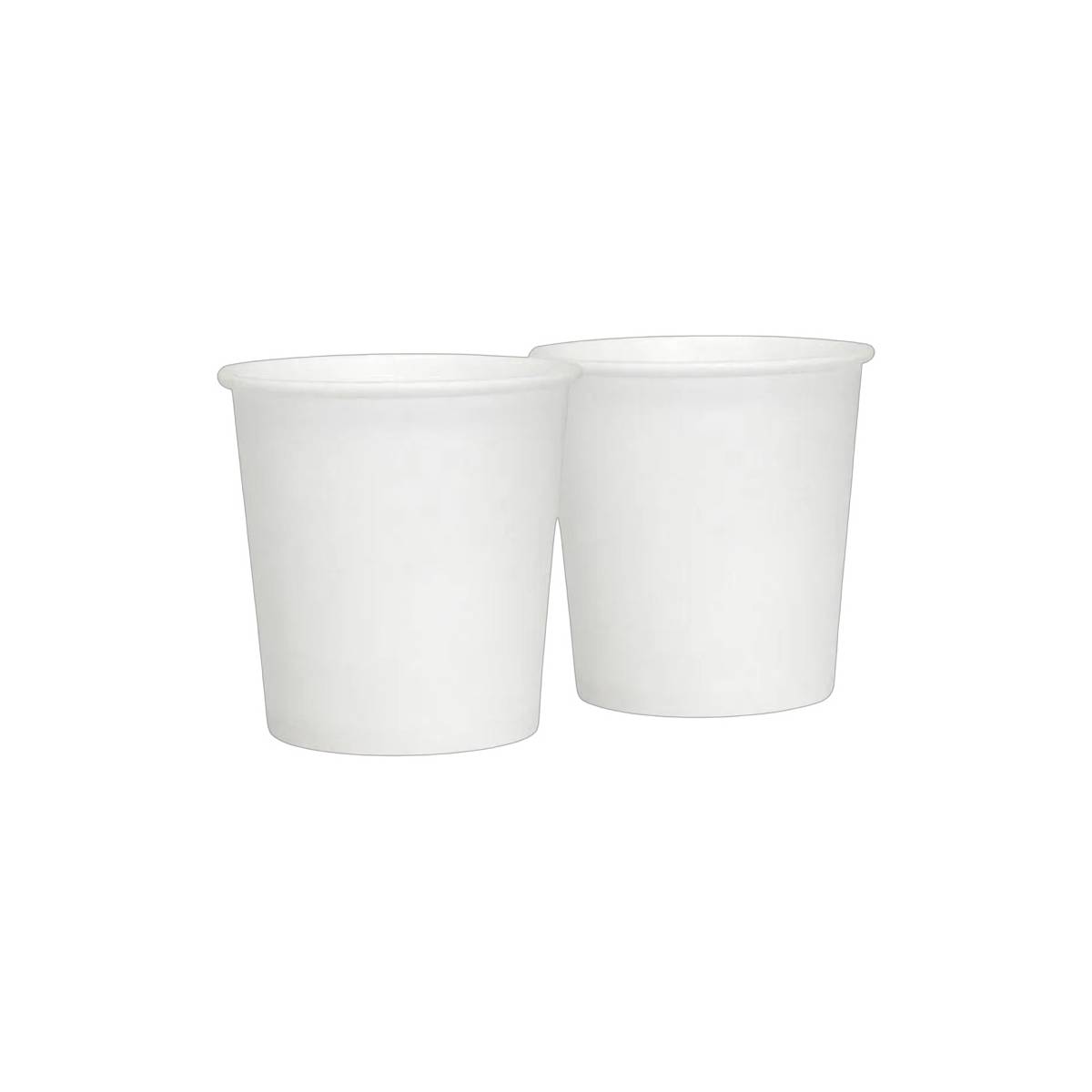 Стакан паперовий білий 50 шт (60 упаковки)